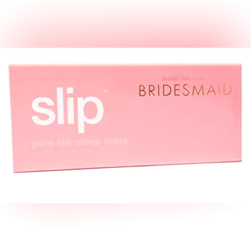 New SLIP Bridesmaids Sleep Mask. Perfect Bridesmaid Gift!